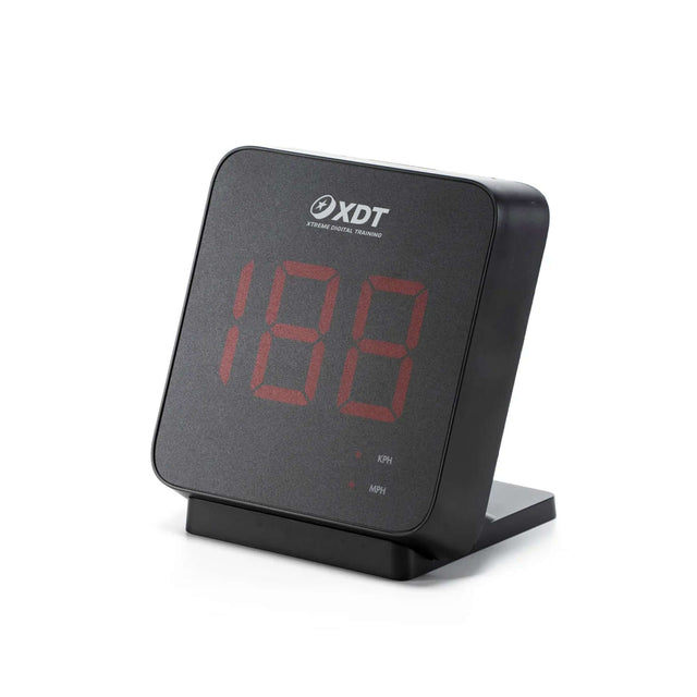 Xtreme Hockey Radar skottmätare med digital display för att mäta hastigheten på hockeyskott.
